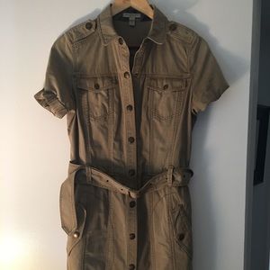 Authentic Burberry Brit Dress in Khaki